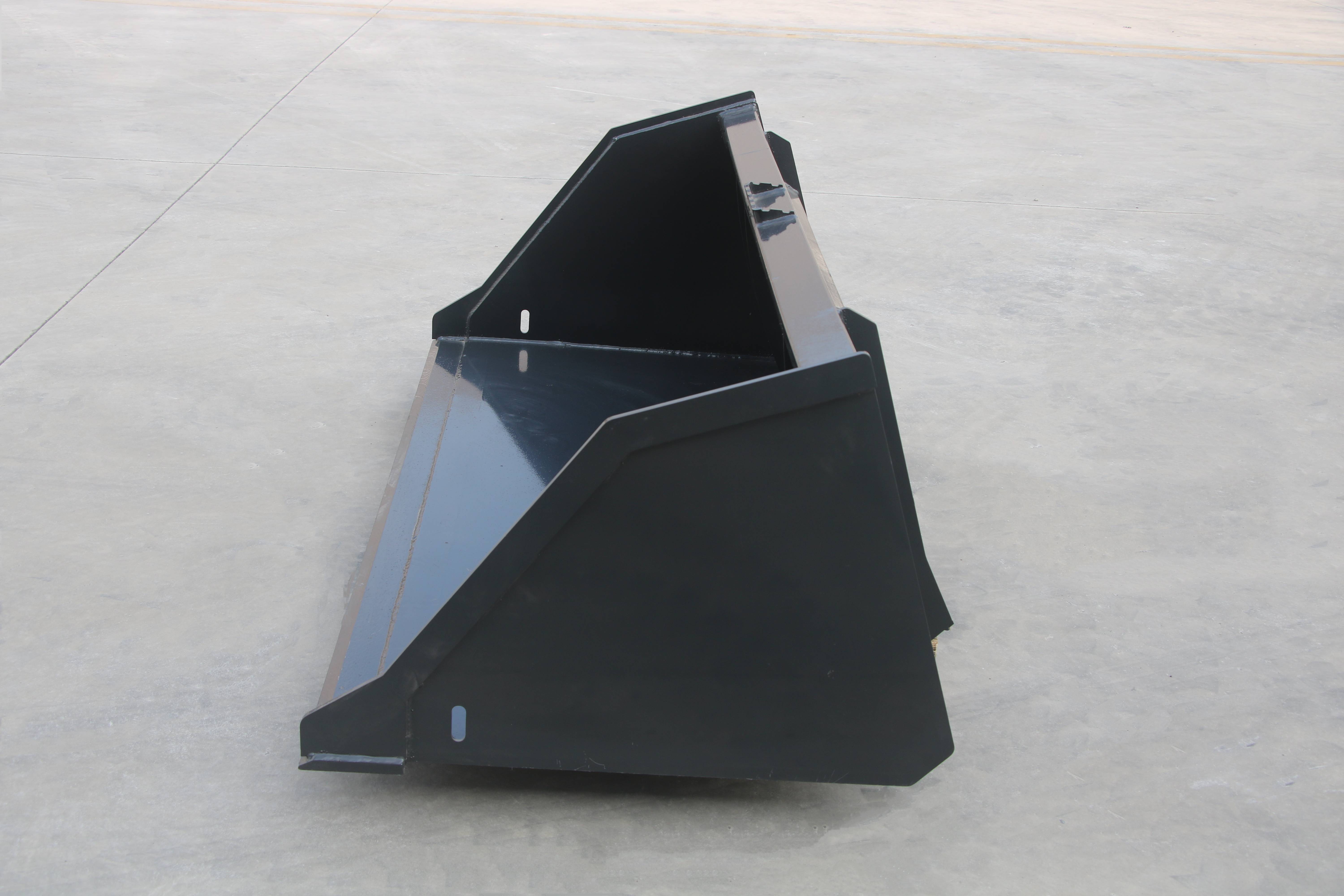 96" Skid Steer Snow Litter Bucket attachment