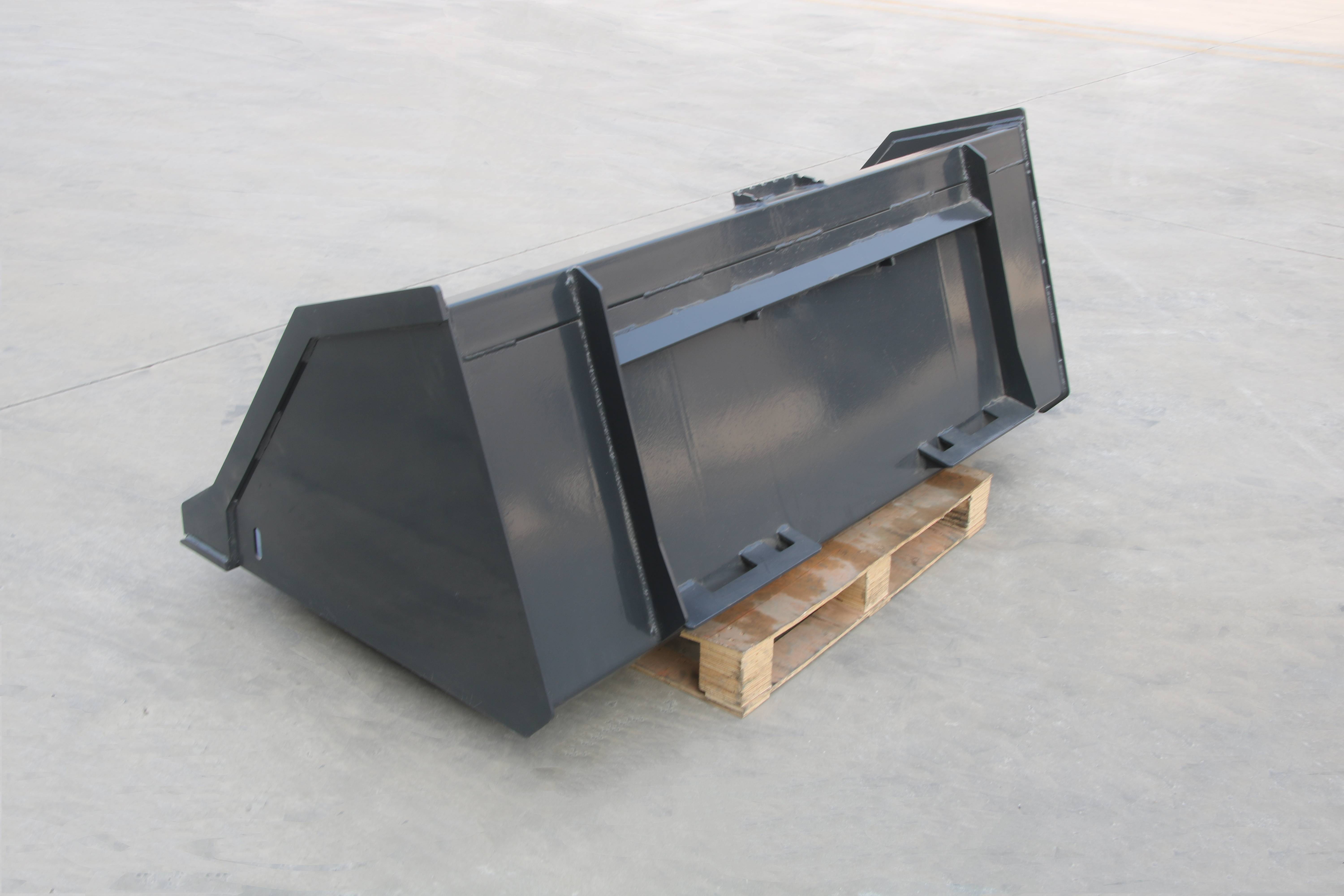 96" Skid Steer Snow Litter Bucket attachment