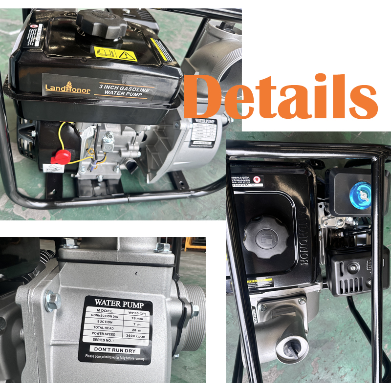 7.0HP GASOLINE WATER PUMP 